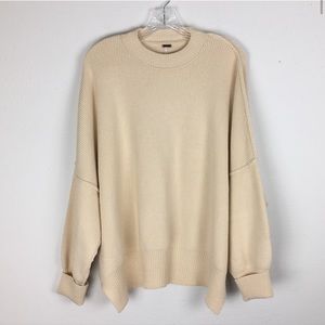 Free People Easy Street Tunic Sweater in Sahara